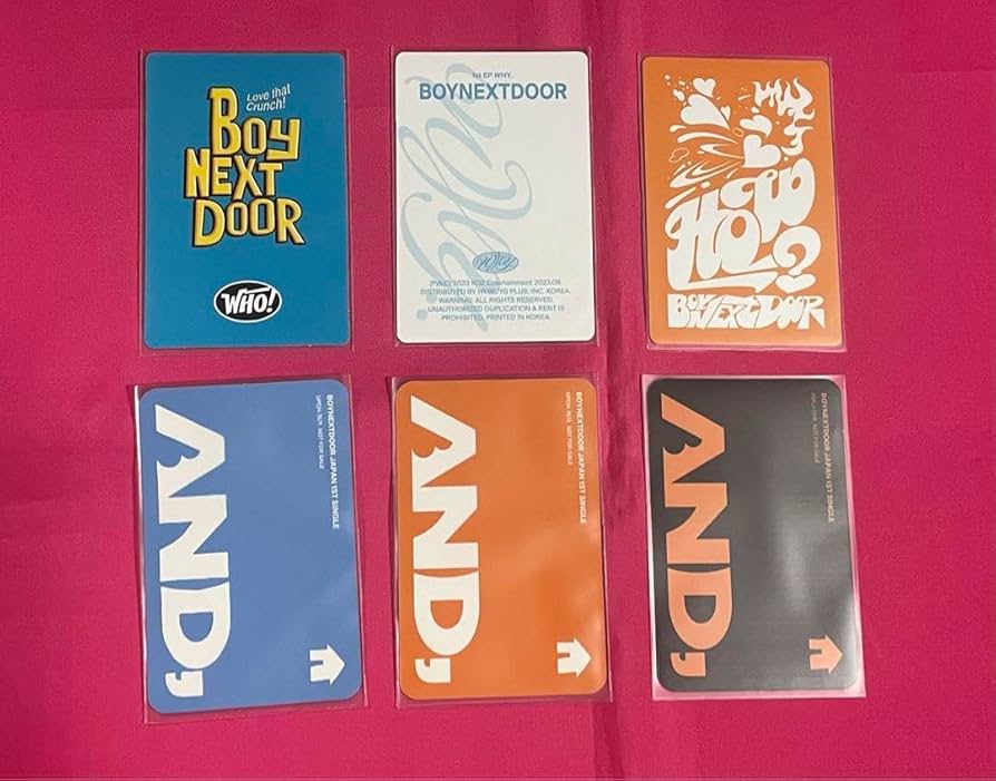Amazon.co.jp: BOYNEXTDOOR ボネクド ボイネク テサン トレカ 6枚