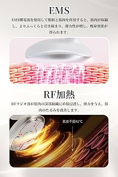 Amazon.co.jp: 【2024 新登場】 美顔器 ボディ美容器 固定ベルト付き 7