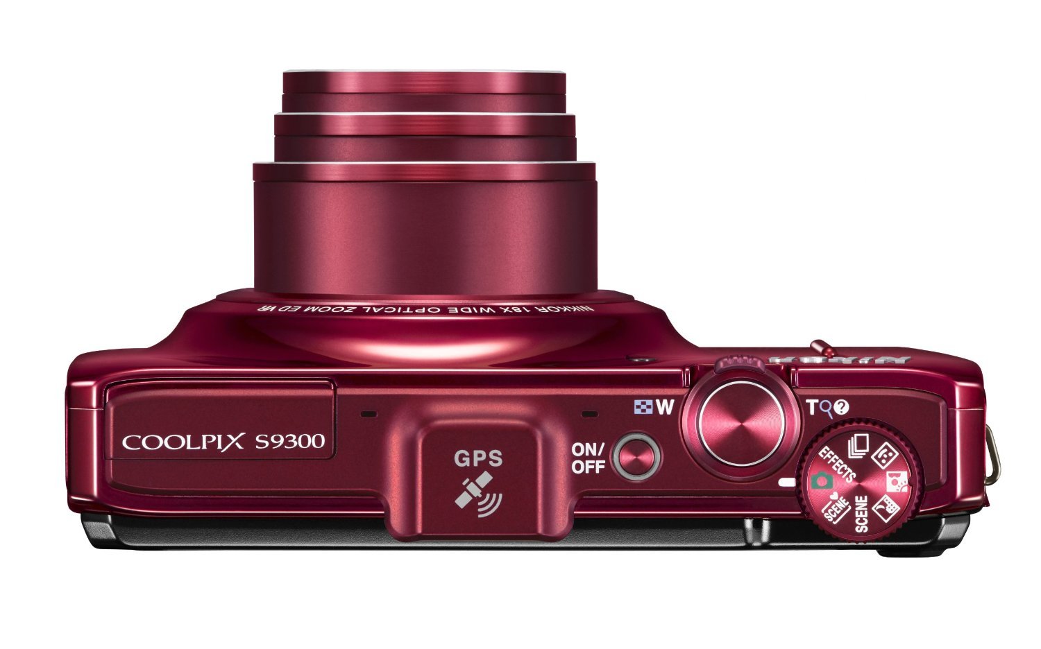 Amazon.com : Nikon Coolpix S9300 16.0 MP Digital Camera - Red