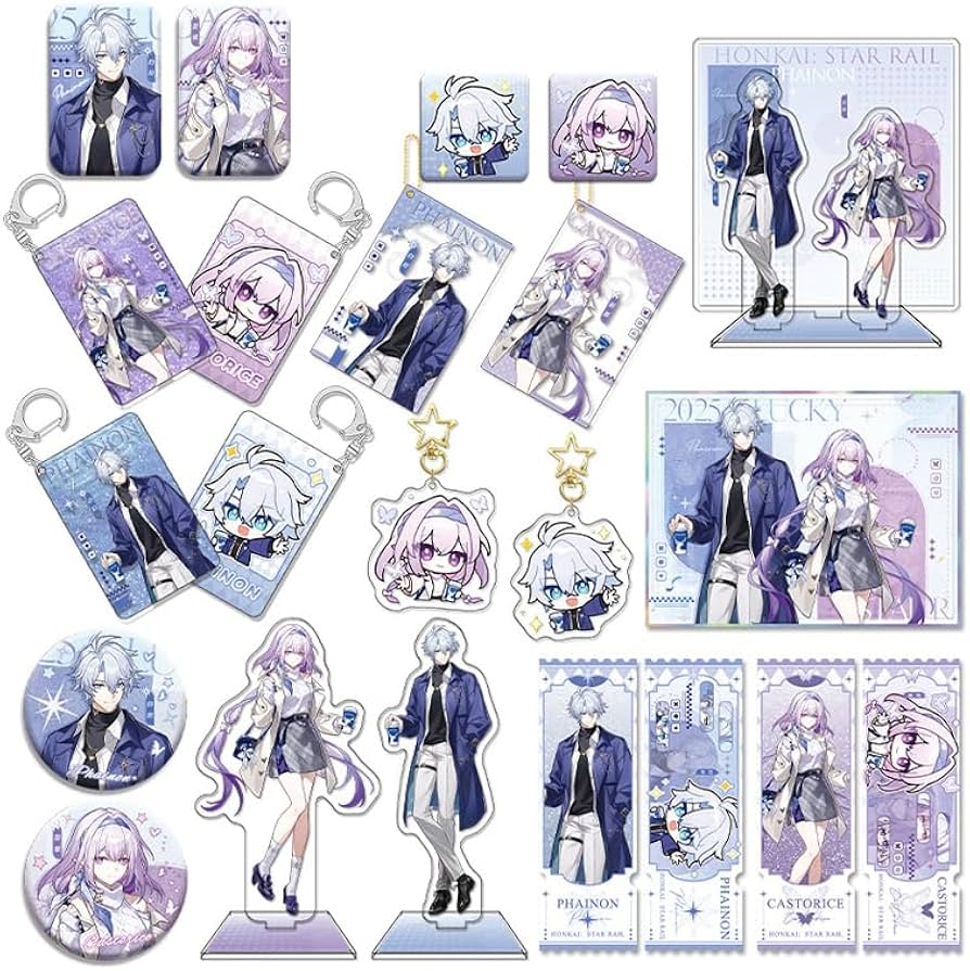 Amazon.co.jp: 崩壊：スターレイル コラボグッズ 福袋 セット キャスト