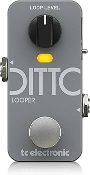 Amazon.com: TC Electronic DITTO 2 LOOPER Guitar Looper Pedal for