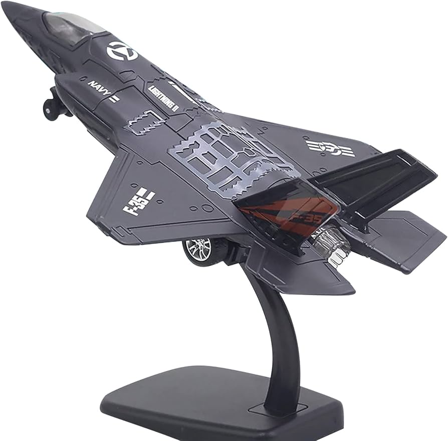 Amazon.co.jp: 1/72スケール F35戦闘機 攻撃機 ダイキャストミリタリー