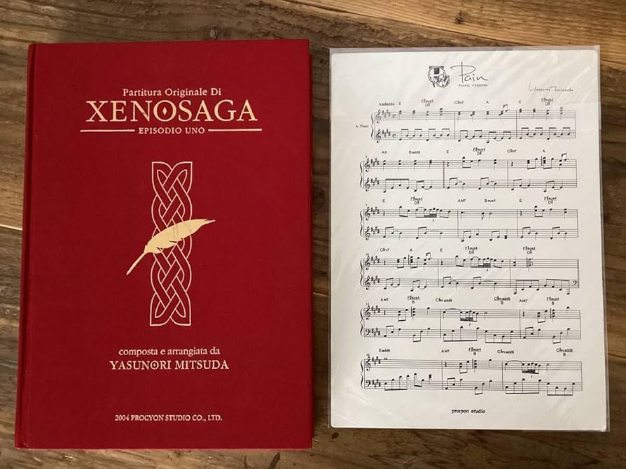 Amazon.co.jp: 楽譜限定本Partitura Originale Di XENOSAGAゼノサーガ