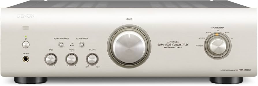 Amazon.co.jp: Denon プリメインアンプ プレミアムシルバー PMA-1500RE