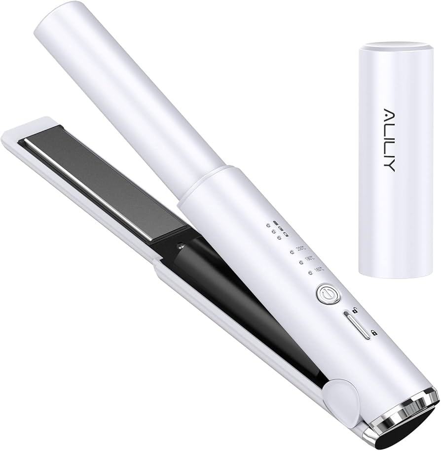 Amazon | ヘアアイロン コードレス ストレート ミニ ヘアアイロン usb