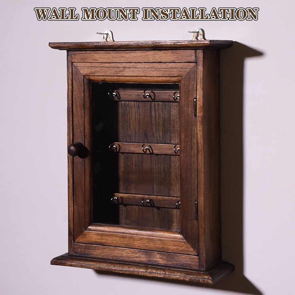 Amazon.co.jp: キーボックス 壁掛け アンティーク アメリカのレトロな