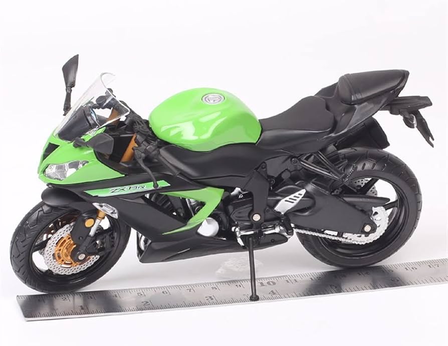 Amazon.com: 川崎忍者636 ZX 6R 摩托車ZX-6R 壓鑄模型生日禮物系列1/12