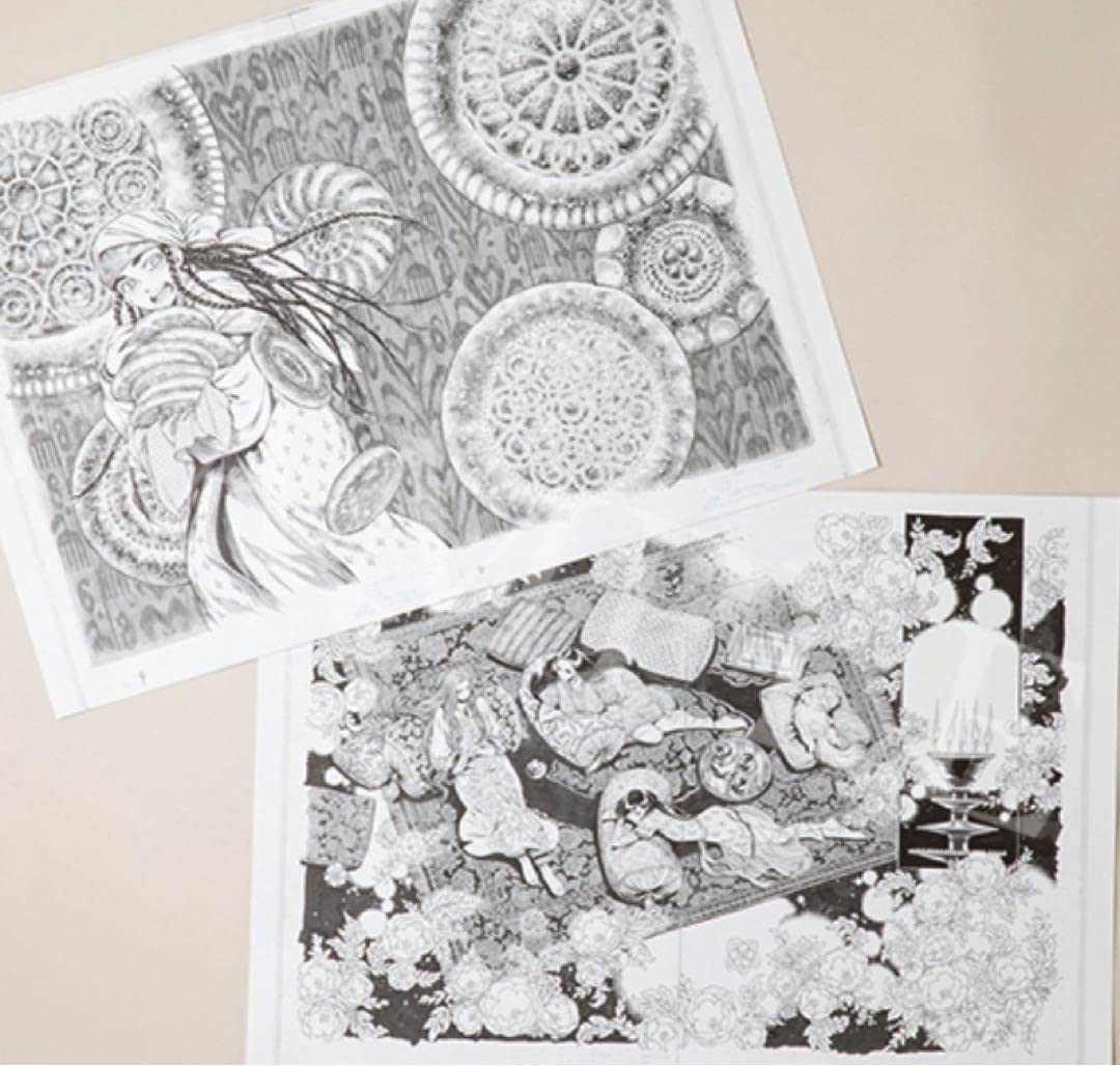 Amazon.co.jp: 乙嫁語り 大乙嫁語り展 森薫 複製原稿 パリヤ アニス