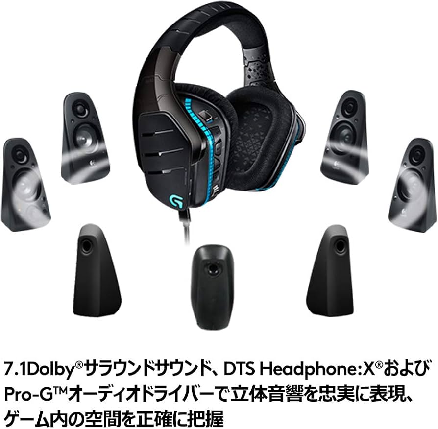 Amazon.co.jp: ゲーミングヘッドセット Logicool ロジクール G633