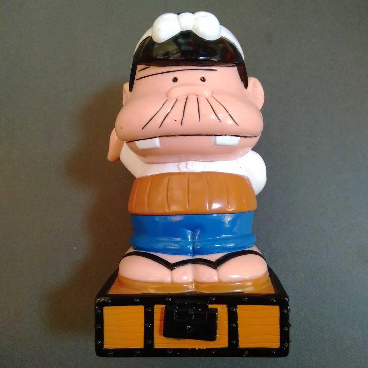 Amazon.co.jp: ソフトビニール製 天才バカボン バカボンのパパ 貯金箱