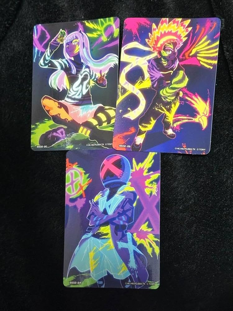 Amazon | X 黒須エクス&風見バード&七色マルチ ステッカー | シール