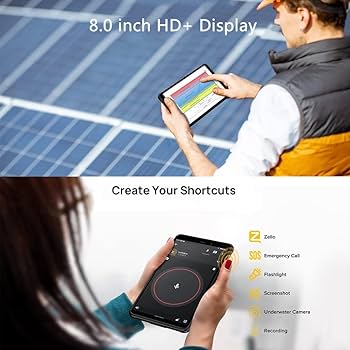 Amazon.co.jp: Ulefone ARMOR PAD 8.0インチ頑丈タブレット、IP68