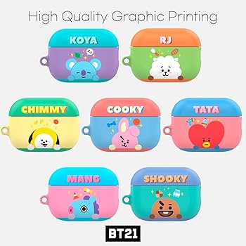 Amazon | (チミー) CHIMMY BT21公式商品 AirPods Pro 2 ケースカバー