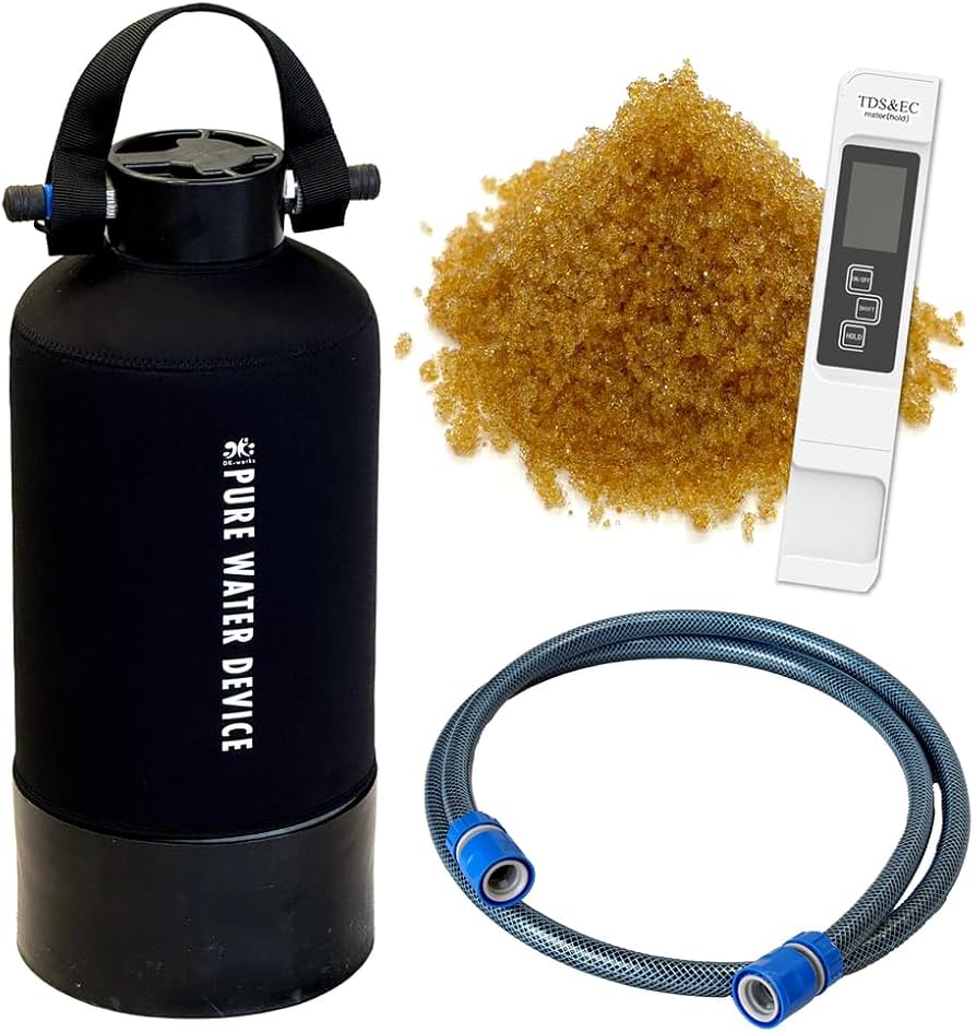 Amazon | DK-works 洗車用純水器 DK PURE WATER DEVICE 10L イオン交換