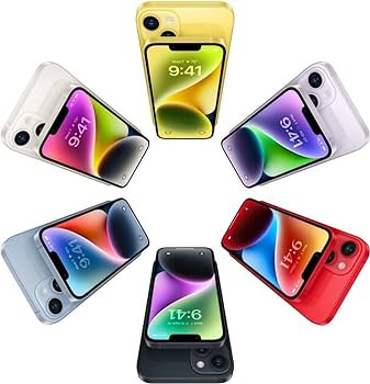 Amazon.com: Apple iPhone 14, 128GB, Yellow - Unlocked (Renewed