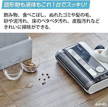 Amazon | 水拭き掃除機 ミンドーアクアエックス 特別セット (ブラック