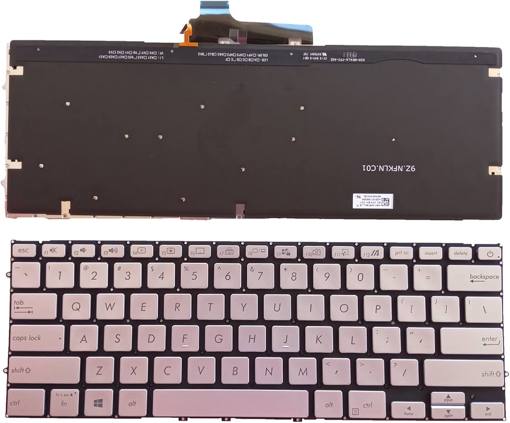 Amazon | US Keyboard For ASUS ZenBook 14 UX431 UX431FL UX431FLC