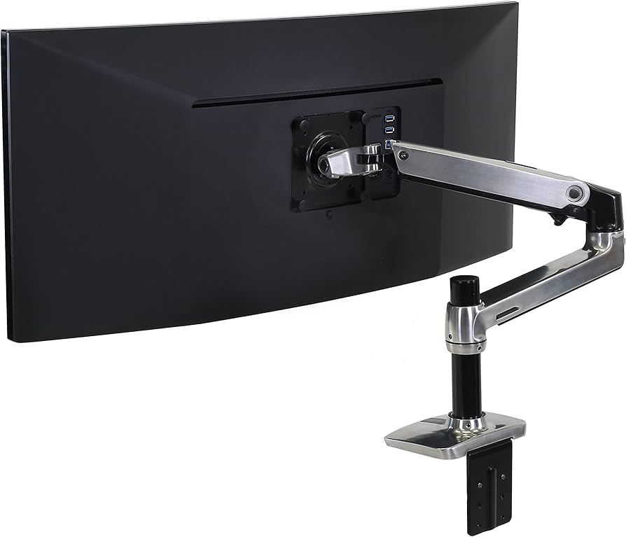 Amazon.com: Ergotron – LX Monitor Arm, Single Monitor Desk Mount
