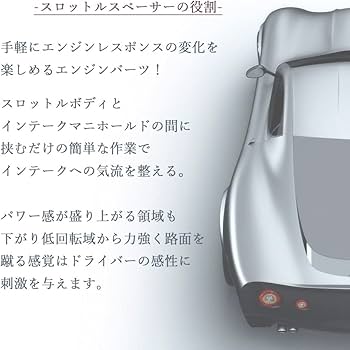 Amazon | XIANGSHANG R06A型 エンジン スロットルスペーサー 3ボルト付