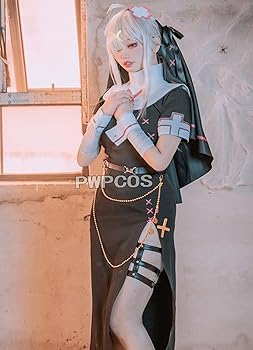 Amazon.co.jp: [PWPCOS] 健屋花那シスター服 コスプレ衣装 バーチャル