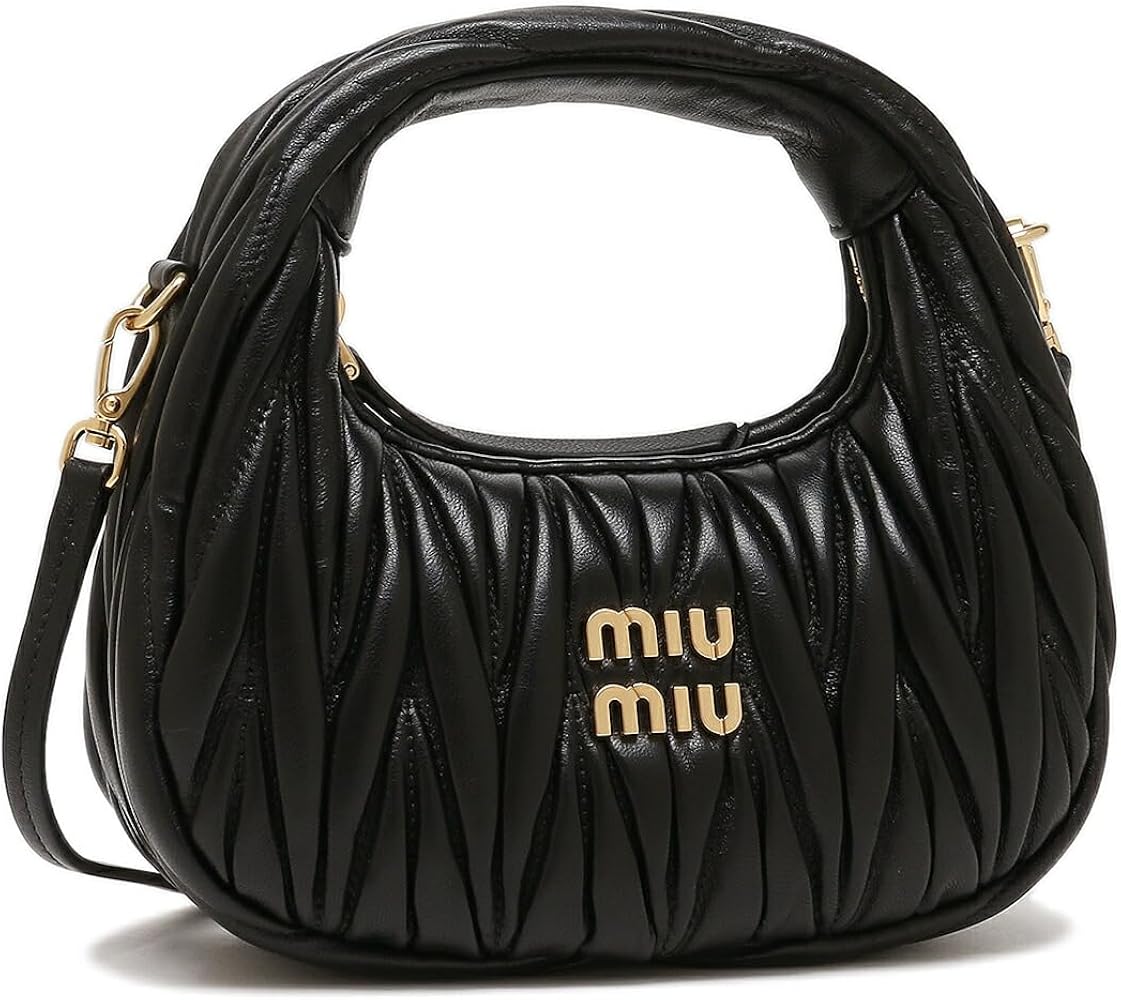 Amazon | [ミュウミュウ] ハンドバッグ ショルダーバッグ ワンダー