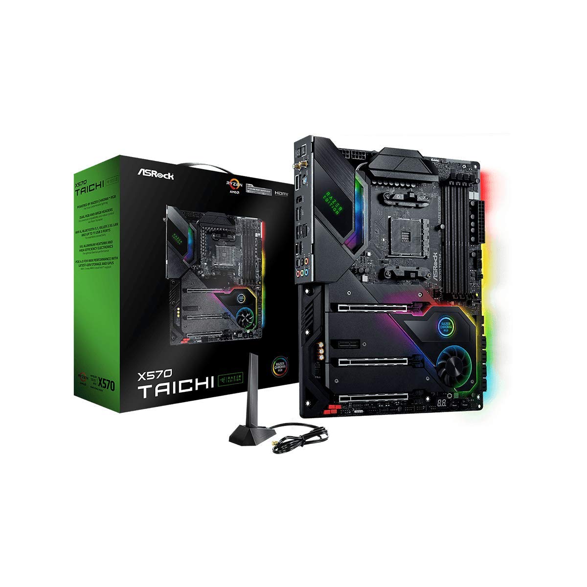 Amazon | ASRock マザーボード X570 Taichi Razer Edition AMD Ryzen