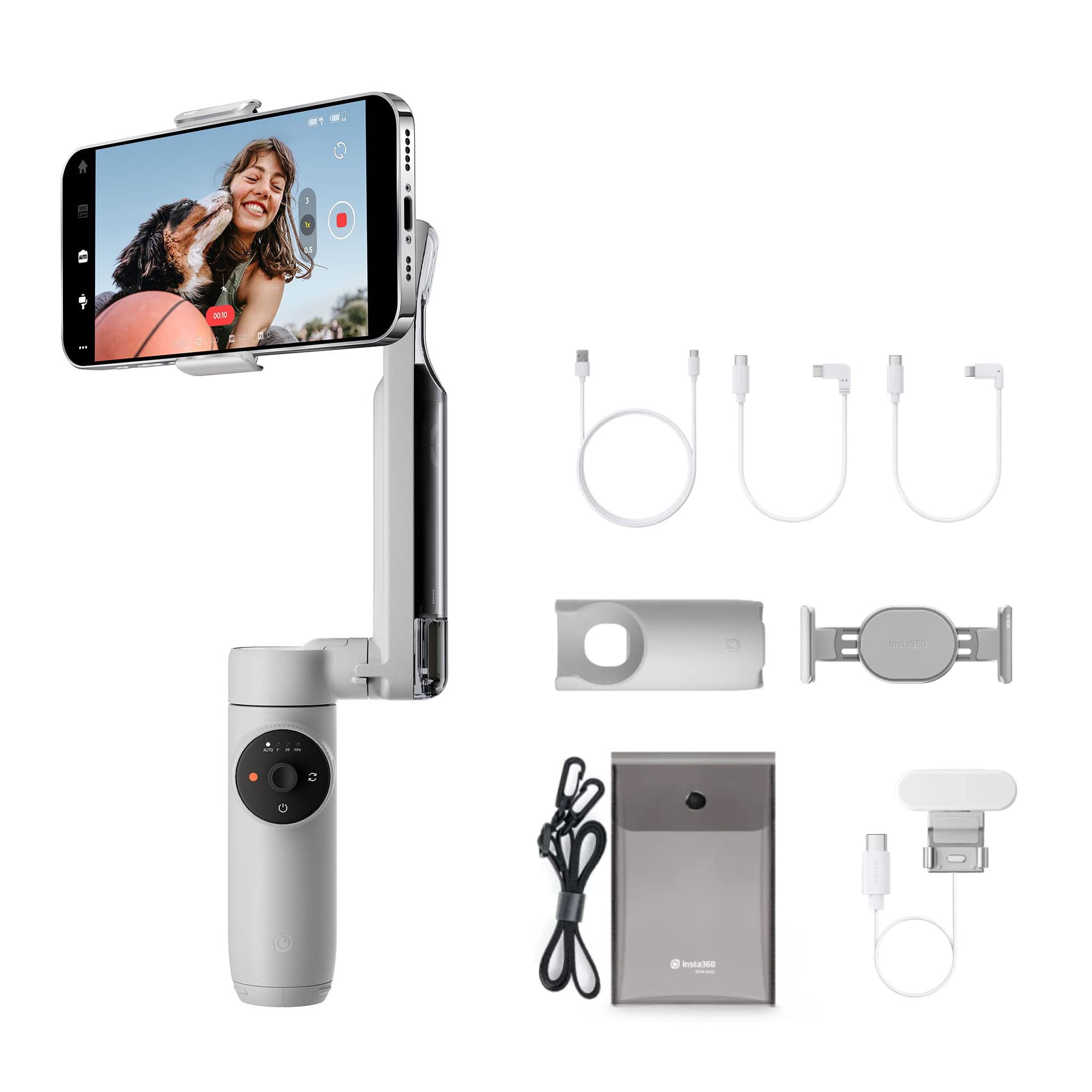 Amazon.co.jp: Insta360 Flow クリエイターキット AI追跡機能搭載