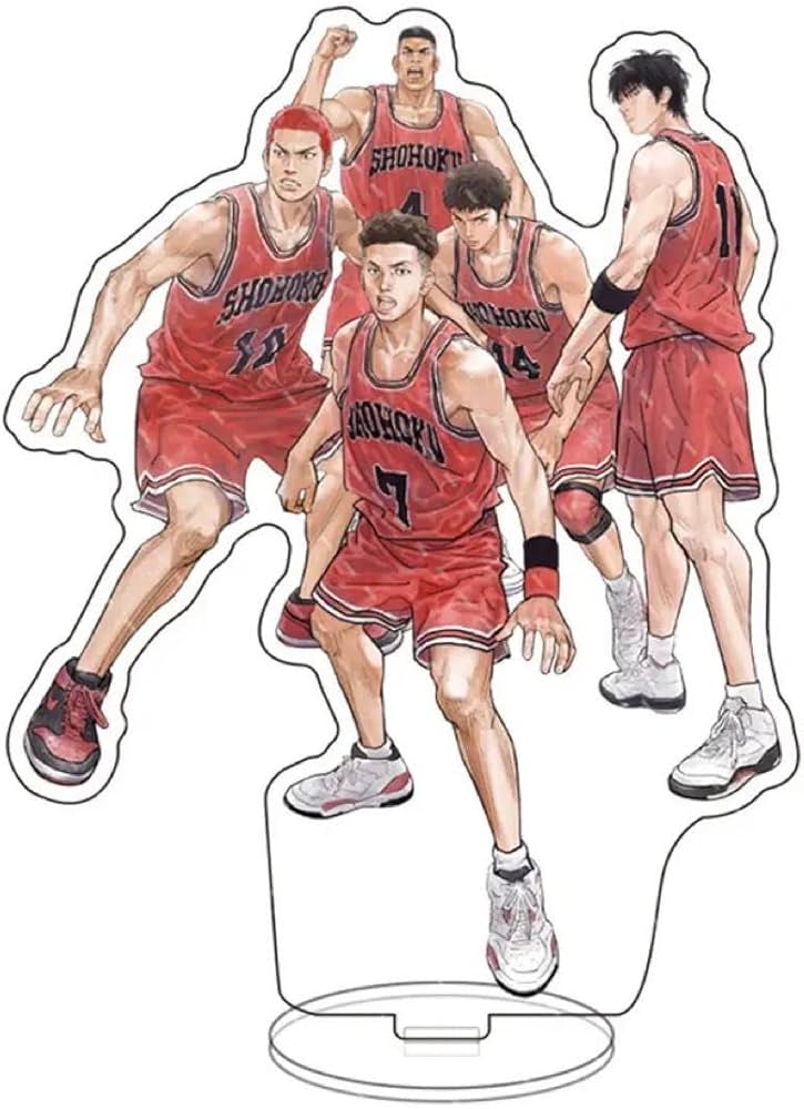 Amazon.co.jp: スラムダンク アクリルスタンド 湘北5人 桜木花道 流川