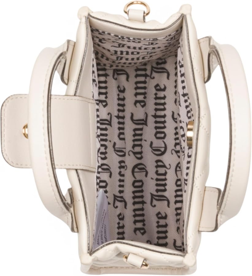 Juicy Couture Women's Heart Tote Crossbody Bag Set with Gift Box