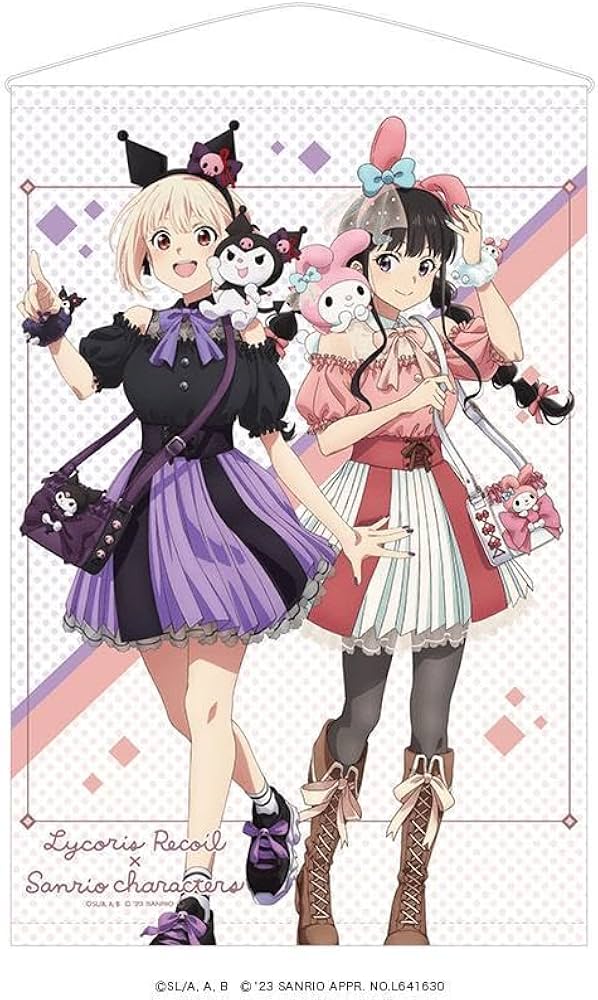 Amazon.co.jp: リコリス・リコイル×サンリオキャラクターズ B2