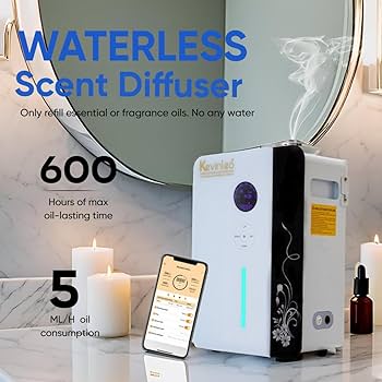 Amazon.com: Kevinleo Scent Diffuser Machine WiFi Control for 7,500