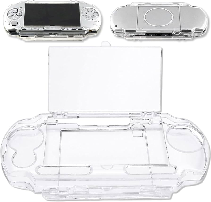 Amazon.com: Clear Hard Case for PSP - Full Cover Protector with