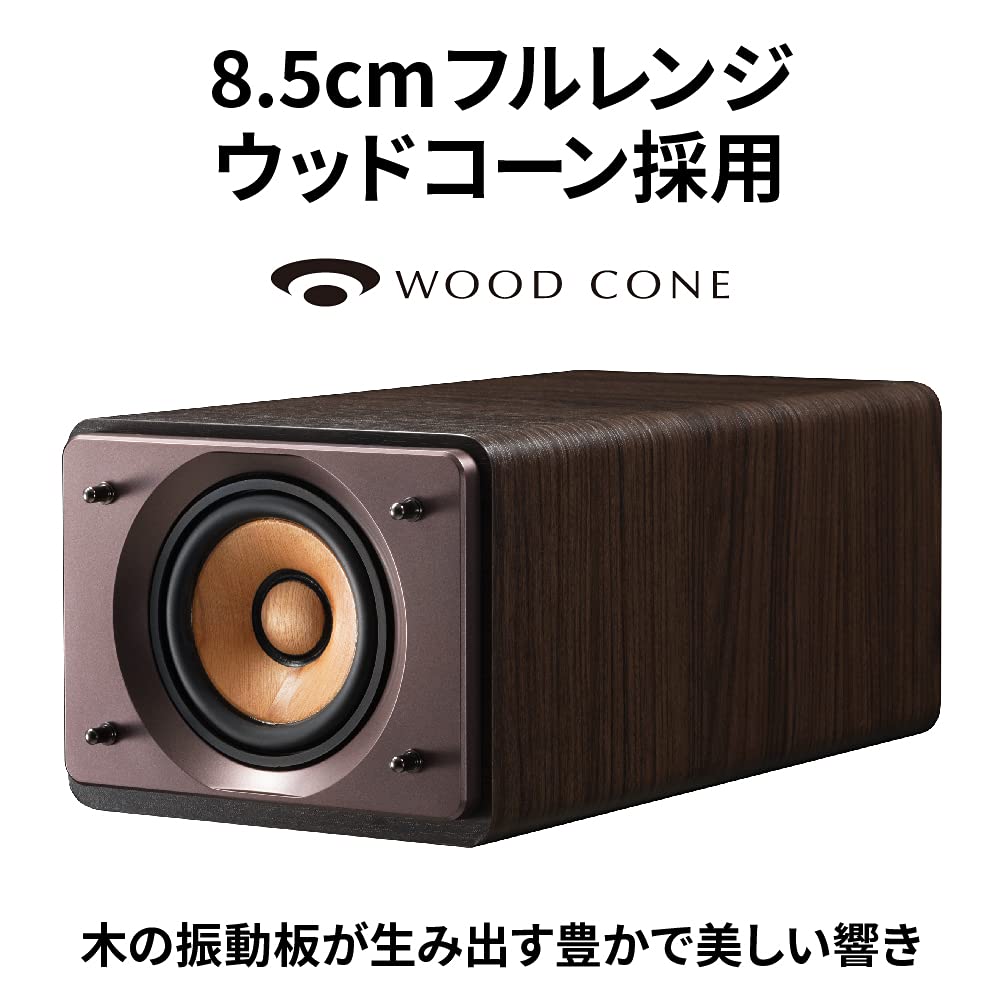 Amazon.co.jp: JVCケンウッド JVC EX-S55-B ウッドコーンシリーズ