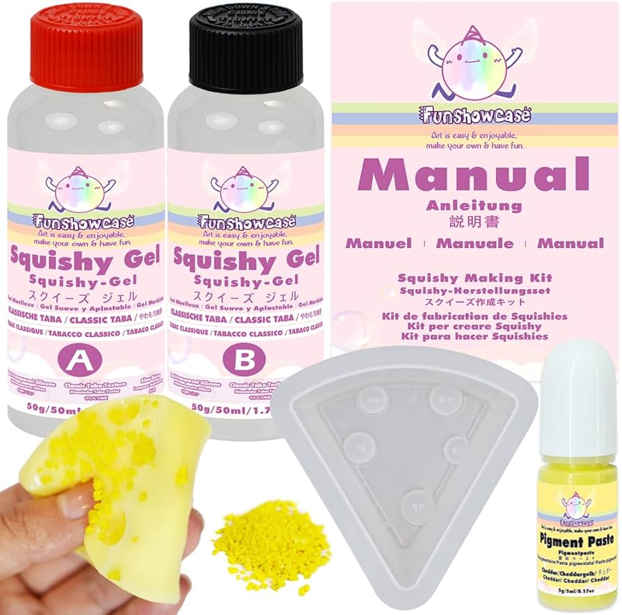 アート簡単‼️Squeeze Gel スクイーズジェル 8色セット アート簡単