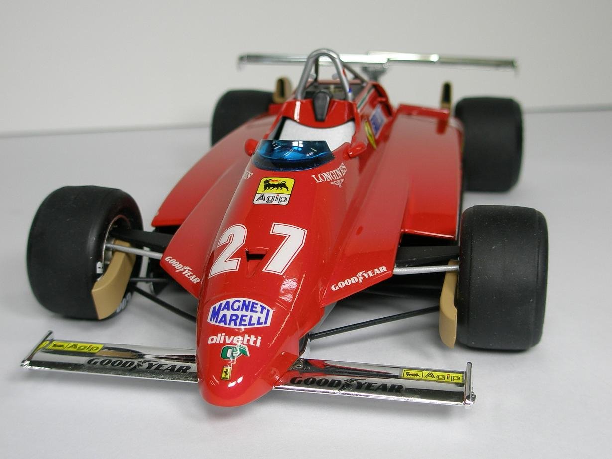 Amazon.com: Fujimi 1/20 Scale Ferrari 126C2 1982 Long Beach GP
