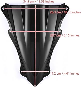 Amazon | VIPIH zx25r用スクリーン バイク スクリーン 風防 バイク