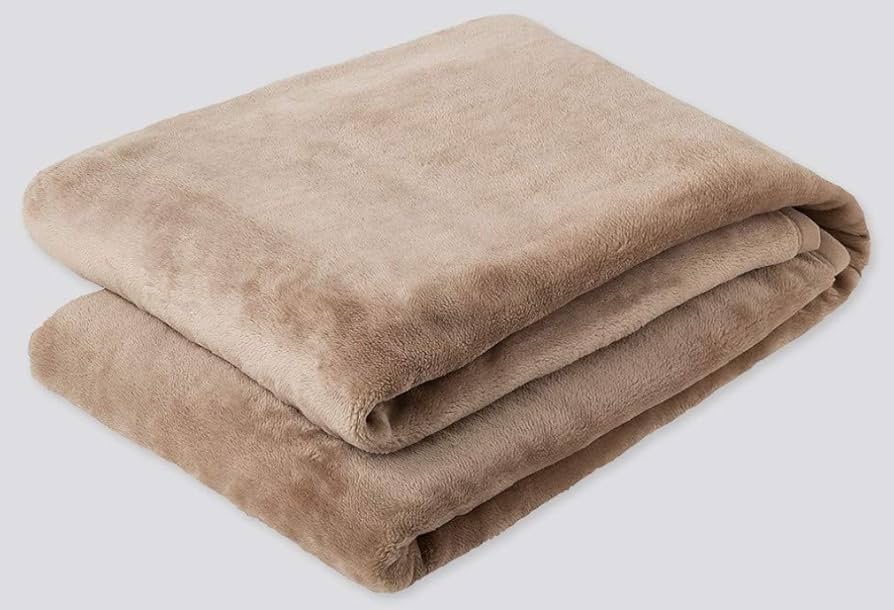 Amazon｜UNIQLO ユニクロ ヒートテック 毛布 モウフ ダブル ベージュ
