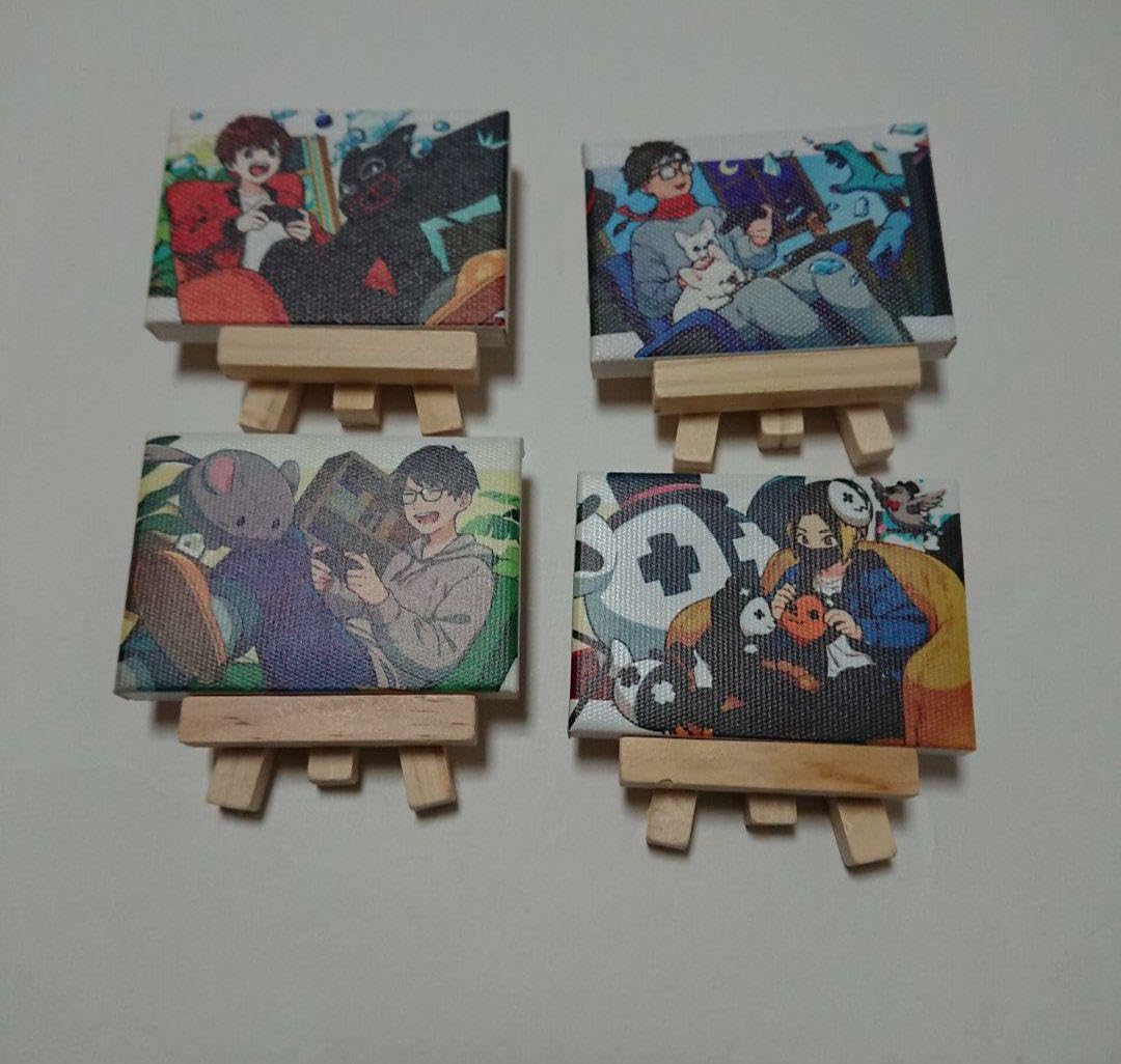 TOP4 in TOKYO DOME ミニキャンバスボードコレクション TOP4 in TOKYO