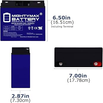 Amazon.com: Mighty Max Battery 12V 18Ah Gel Battery for Generac