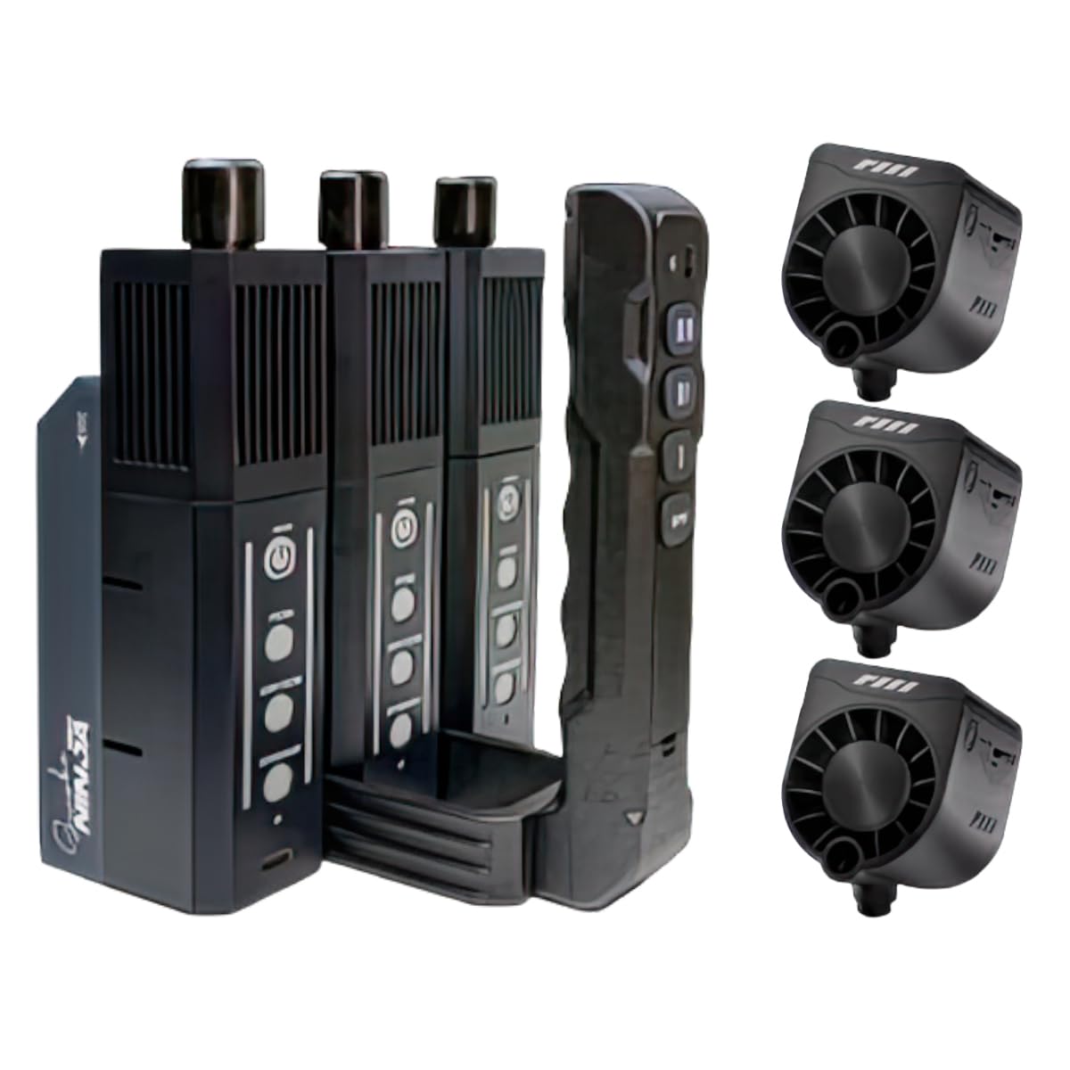 Amazon.com: PMI SmokeNINJA PRO Portable Fog Machine, 3 units Kits