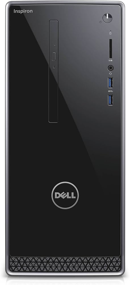 Amazon.com: Dell Inspiron i3668-5113BLK-PUS Tower Desktop Black
