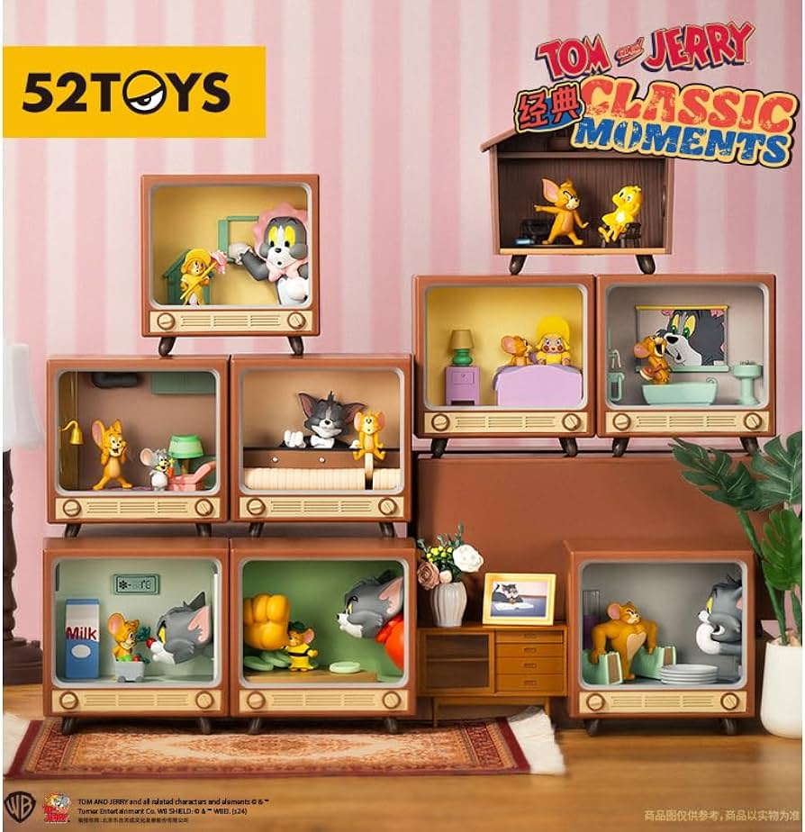 Amazon.co.jp: 52TOYS BLINDBOX トムとジェリー クラシックモーメント