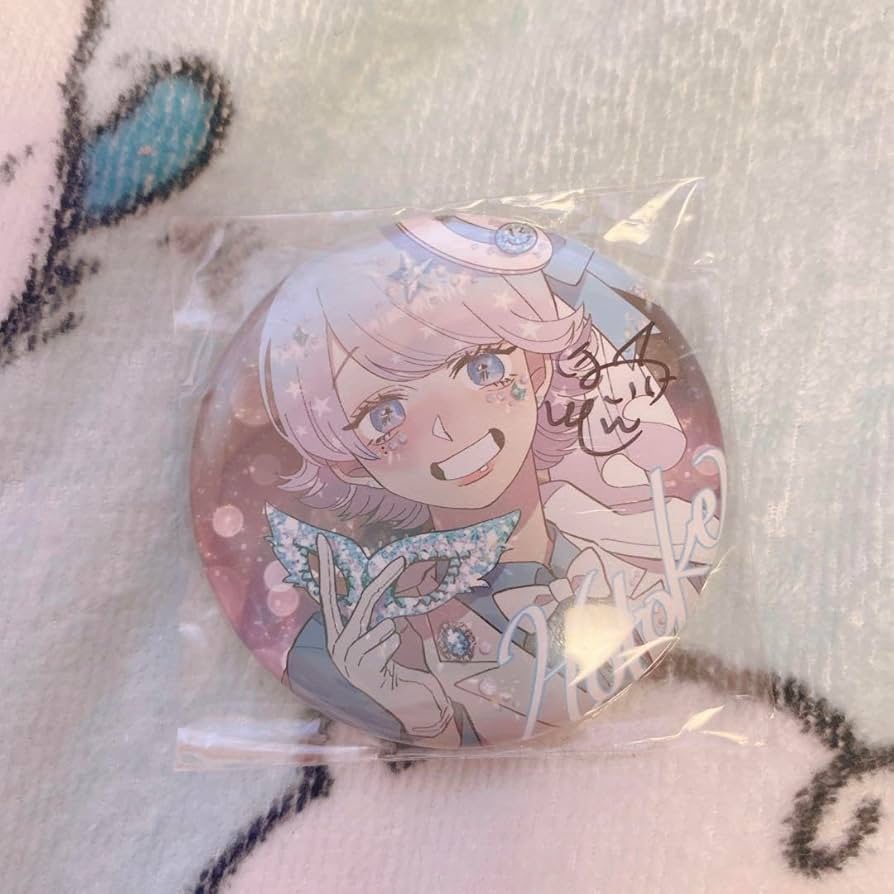 Amazon.co.jp: いれいす いむくん hotoke 直筆サイン 缶バッジ : おもちゃ