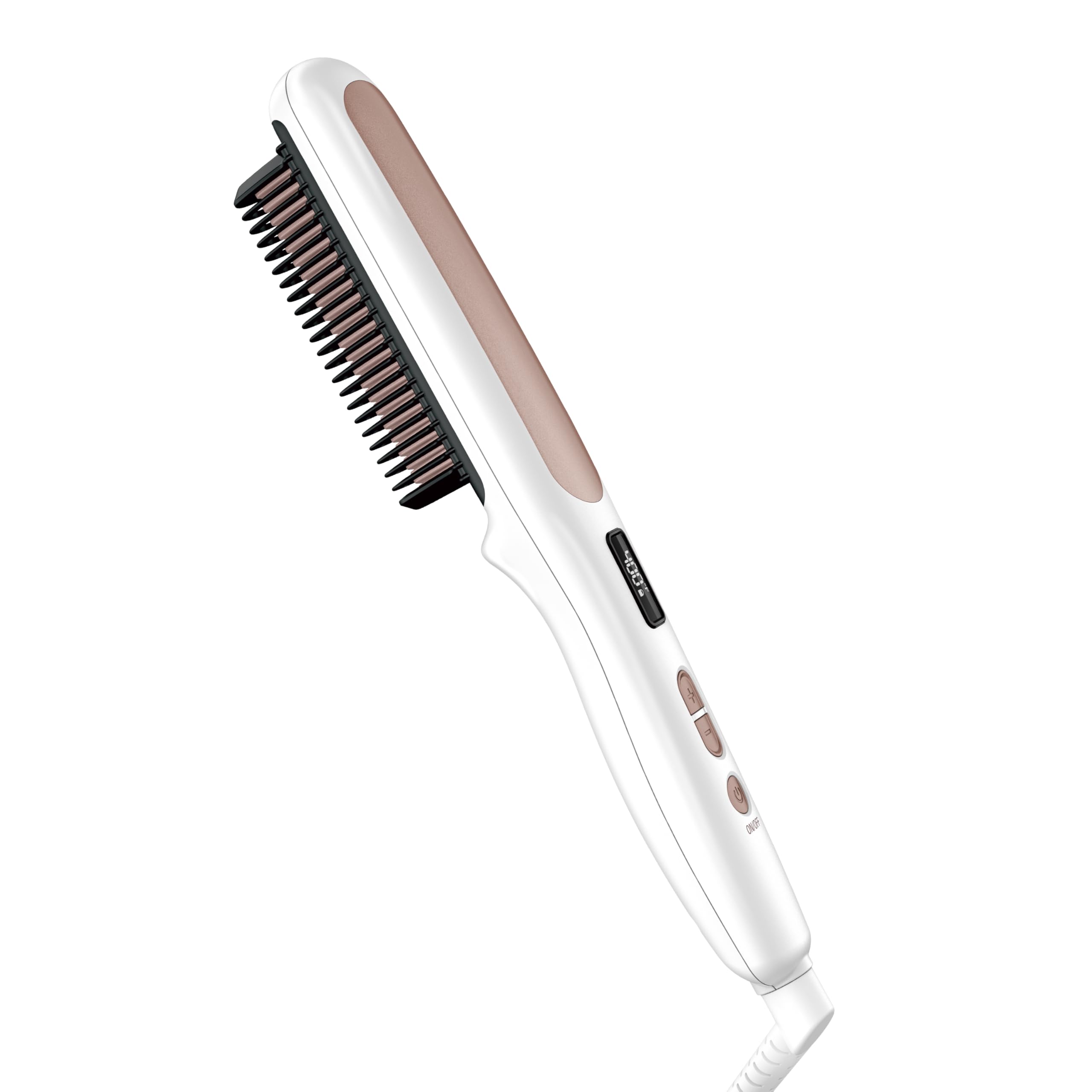 Amazon.com : Conair Double Ceramic Hair Straightener Brush, Heated