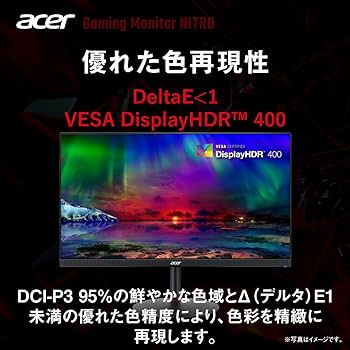 Amazon.co.jp: Acer ゲーミングモニター Nitro 27インチ IPS 非光沢 4K