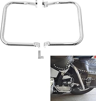 Amazon | TCMT リア サドルバッグ ガード レール クラッシュ バー
