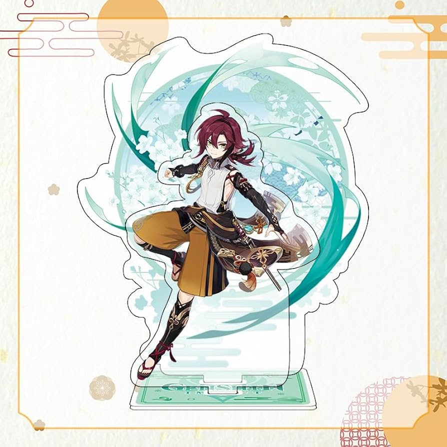 Amazon.co.jp: 鹿野院平蔵 アクリルスタンド 原神グッズ アクリル