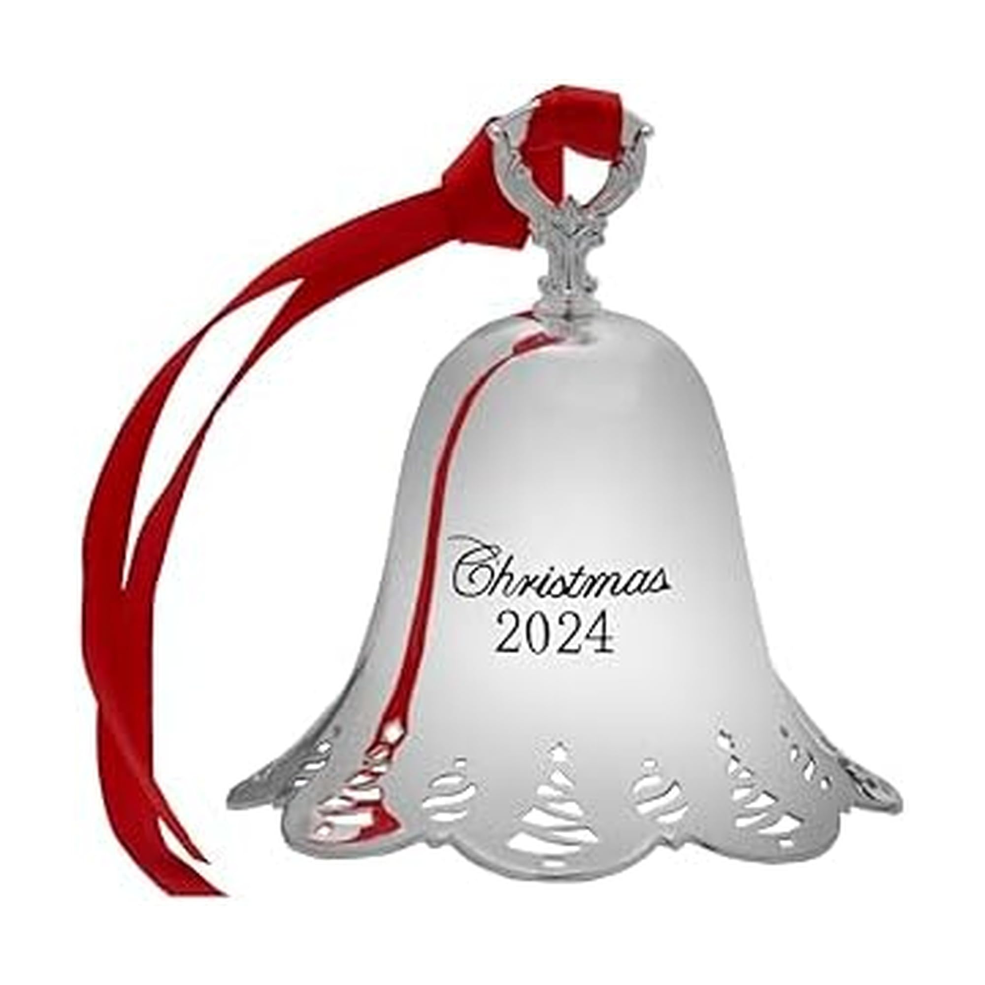 Amazon.com: Towle 2024 Silver-Plated Pierced Bell Ornament 45th