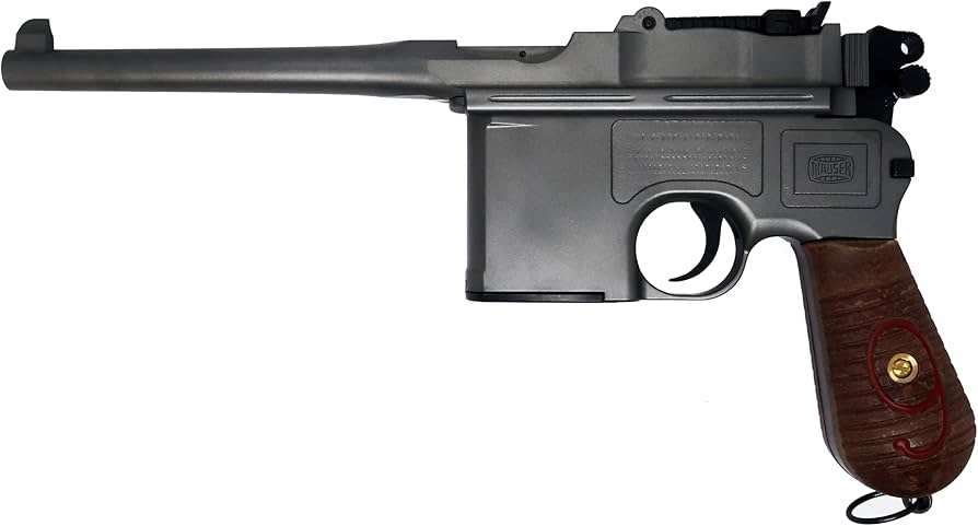 Amazon | A!CTION モーゼル C96 Red9 ブローバックモデル ナチュラル