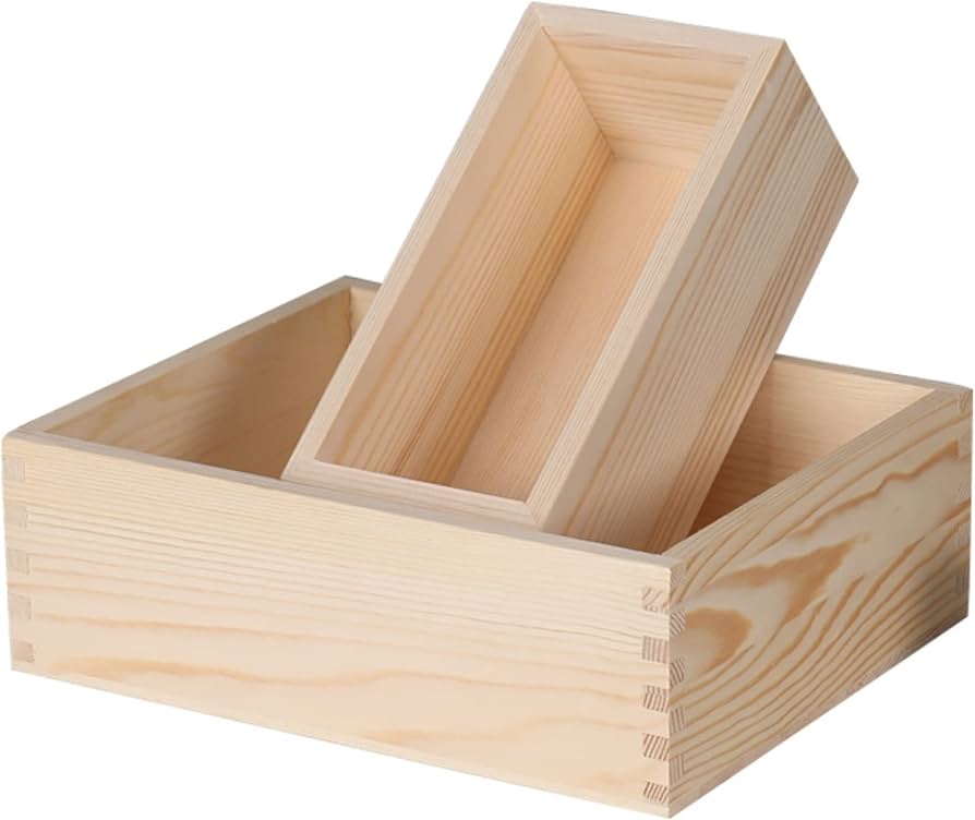 Amazon｜MJKQ9 収納ボックス 木製 木箱 収納ボックス ナチュラル